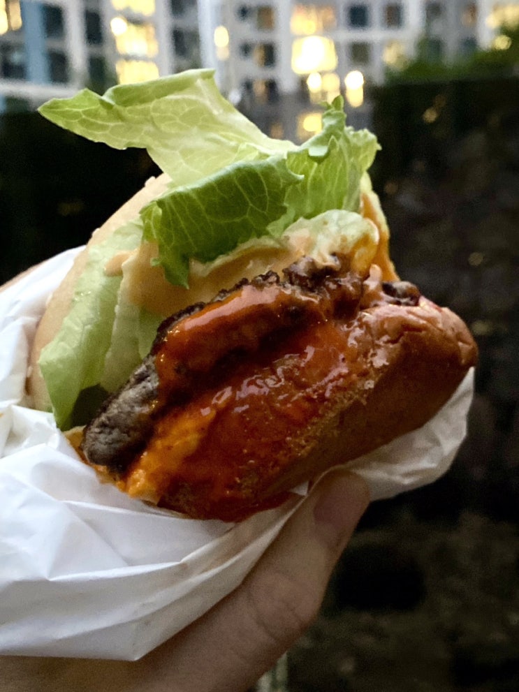  김포풍무점 맘스터치 신제품 골든맥앤치즈비프버거 6/23 무료 세트업 이벤트, 맛, 가격은?