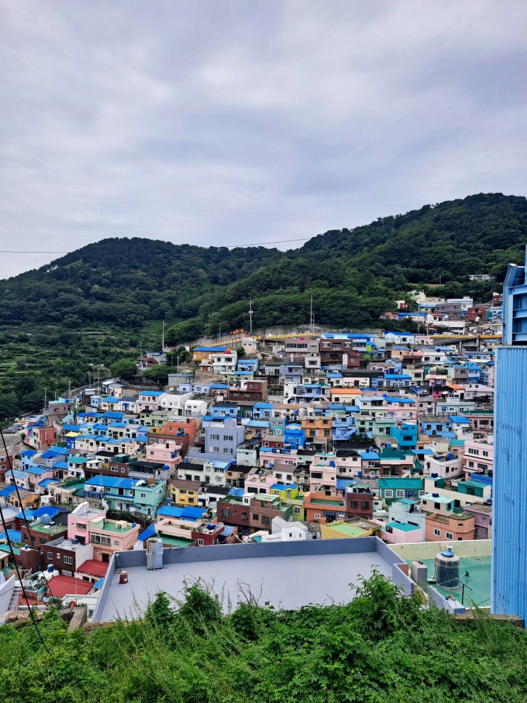  부산여행 아이와함께 감천문화마을 어린왕자 감천문화마을주차장팁(우리가 간 공영주차장은 공사중)