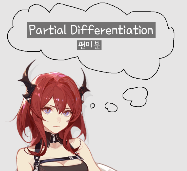 편미분(partial differentiation) 이해 - I