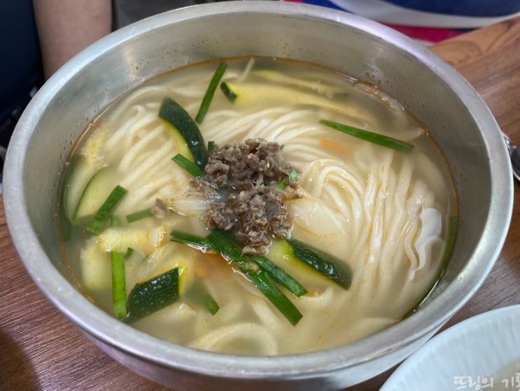  수락산 맛집. 오랫동안 사랑받고 있는 수락산 칼국수 평양칼국수 방문 후기