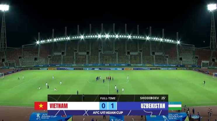  2023 AFC U-17 아시안컵 D조 3차전 베트남 vs 우즈베키스탄