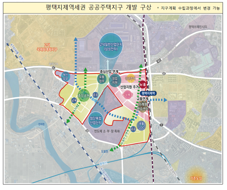 평택지제역 역세권에 3만 3000호…반도체 배후도시로 키운다_국토교통부 평택지제역 역세권에 3만 3000호…반도체 배후도시로 키운다_국토교통부