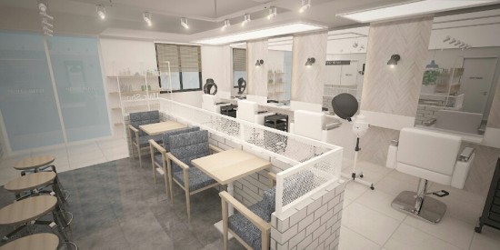 김해 인제대학교 앞 미용실인테리어[상가인테리어 전문업체 채움디자인]