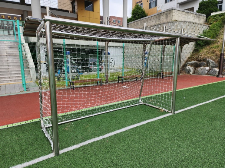  [날개스포츠] 한국폴리텍대학 풋살골망 교체, 풋살네트 교체 작업