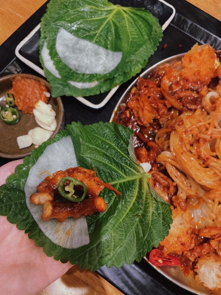  송정 낙불집, 든든하고 맛있는 낙지한상 동부산맛집