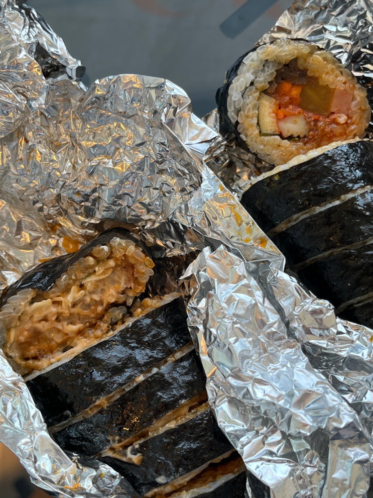  강릉김밥 맵찔이는 못먹는 인스타에서 핫한 김밥집 솔직후기