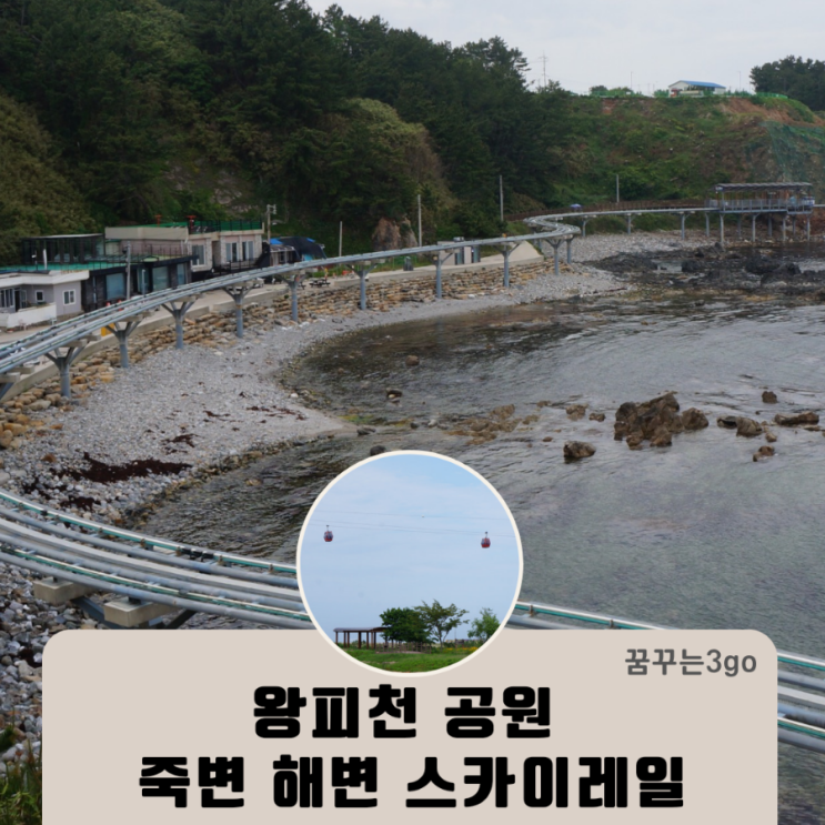  왕피천공원 케이블카 죽변 스카이 레일 등대 드라마 세트장