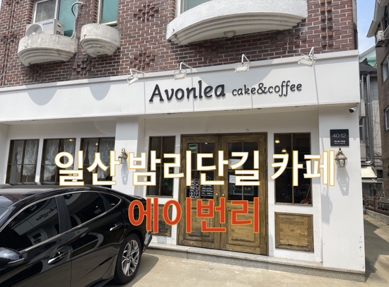  케이크가 맛있는 일산 밤리단길카페 에이번리