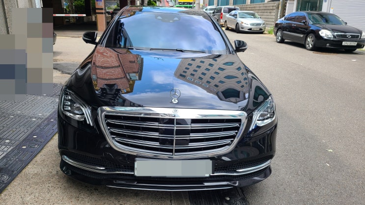  벤츠s560 w222 순정 모니터 이용 안드로이드 m2c-200a plus 장착