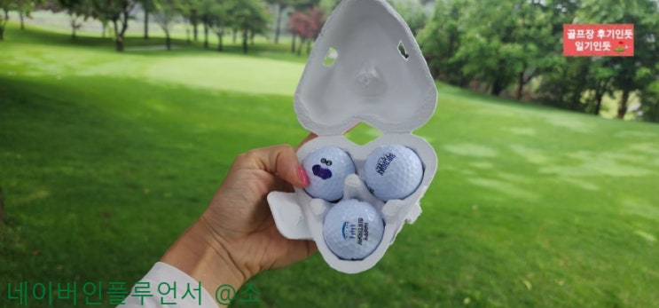  골프 생일선물 골프공인쇄 디자인 3피스 볼빅골프공 추천( 맹글골프공 )