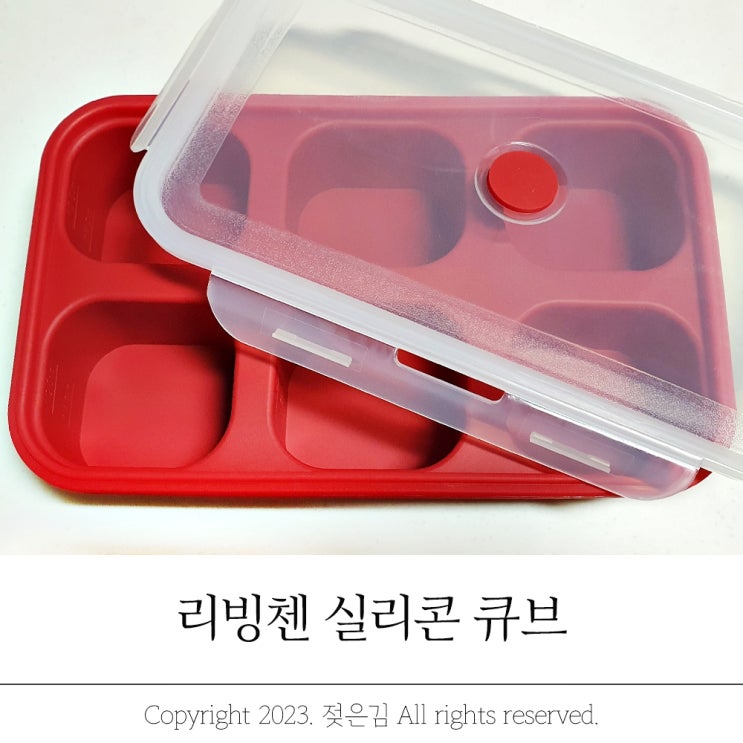 리빙첸 실리콘 냉동보관용기 여름에 딱이야 리빙첸 실리콘 냉동보관용기 여름에 딱이야