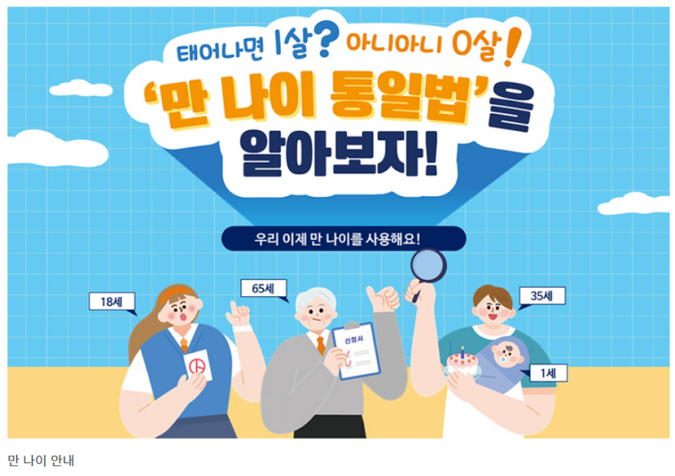 ‘나이’로 인한 혼란 사라진다…‘만 나이 통일’로 달라지는 것들 ‘나이’로 인한 혼란 사라진다…‘만 나이 통일’로 달라지는 것들