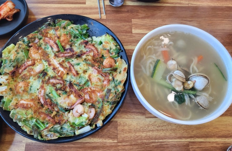  에버랜드 근처 전대리 맛집 <밀명가 동죽칼국수>