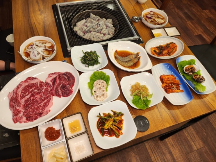  융건릉 맛집 산내들 한우전문점 예약필수!