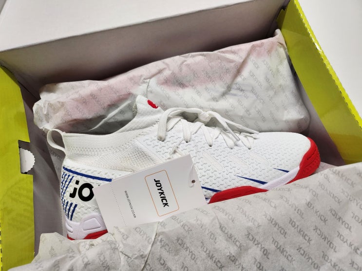  joykick 조이킥 J7 장한빈 족구화 리뷰