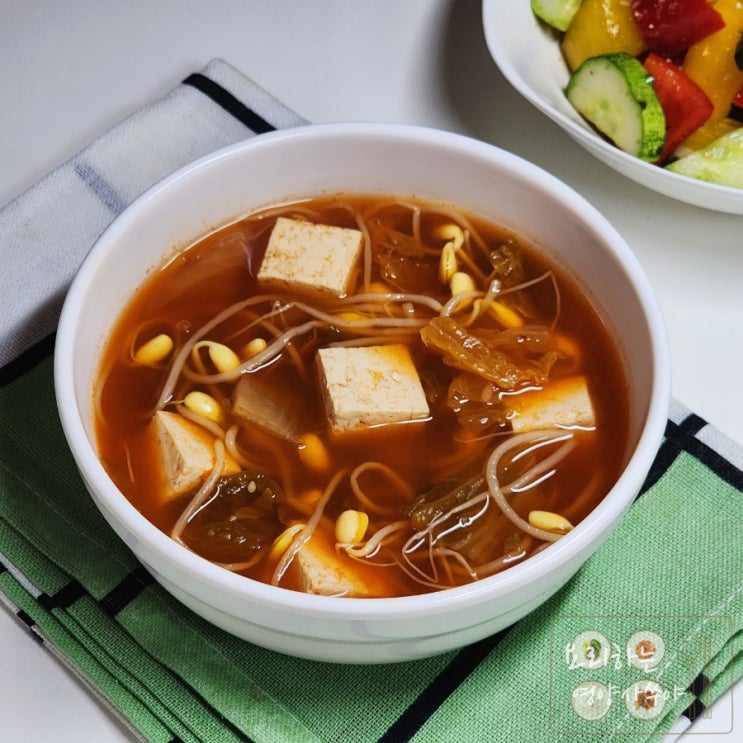 김치콩나물국 끓이는법 김치국물 활용 시원한 콩나물두부국 레시피 김치콩나물국 끓이는법 김치국물 활용 시원한 콩나물두부국 레시피