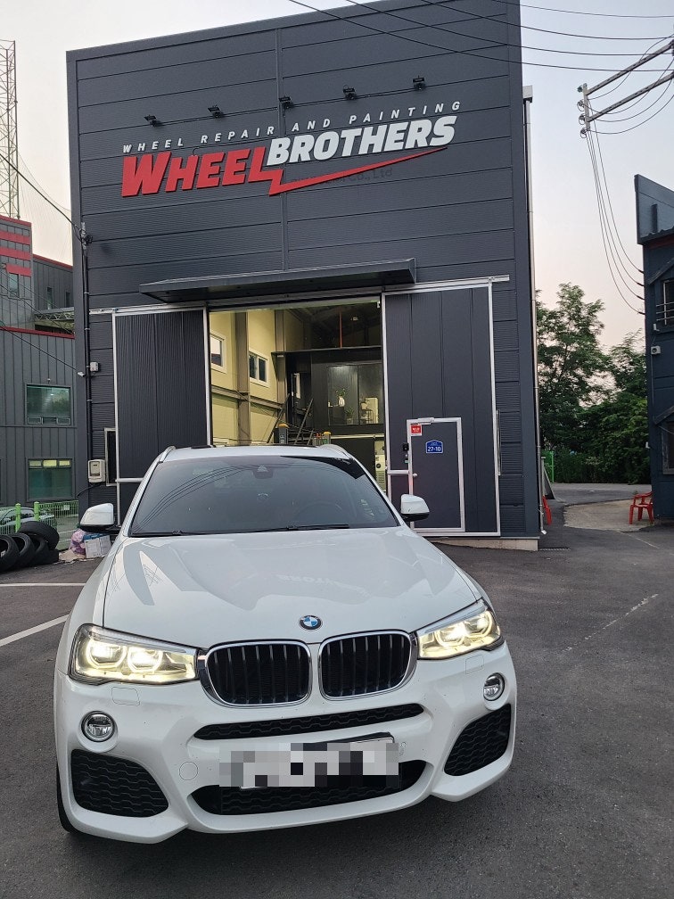 경기 오산 외삼미로 / 휠복원/도색 / BMW / X4
