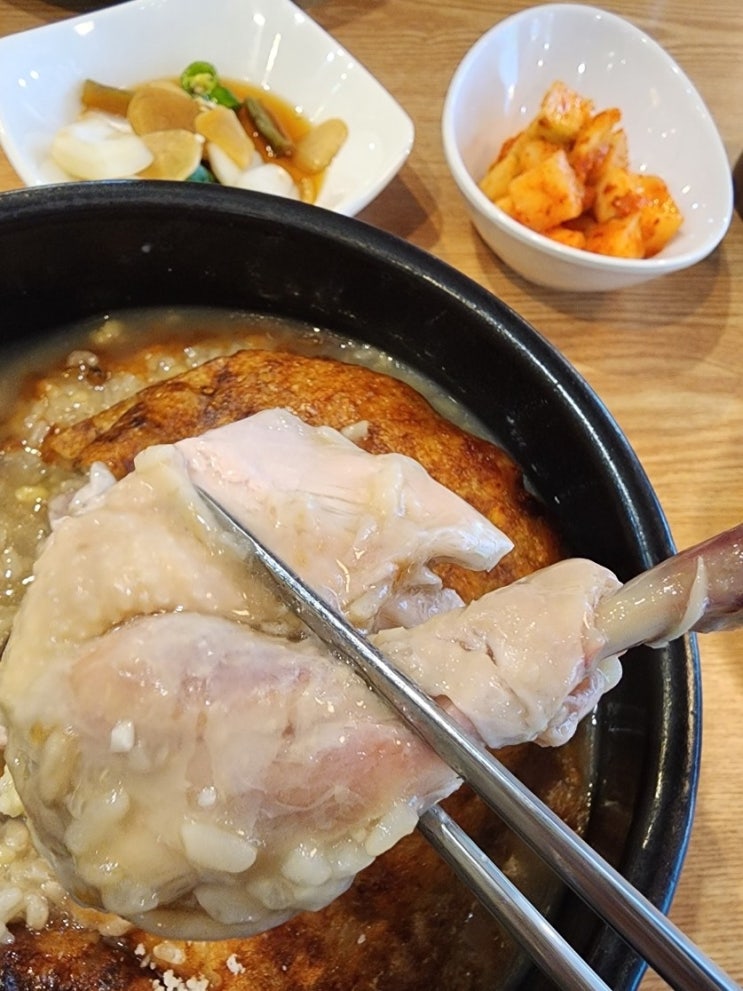  고양시 삼계탕 여름철 보양음식 다음엔 부모님 모시고 가족모임해야 겠어요 / 화정동 청수누룽지삼계탕