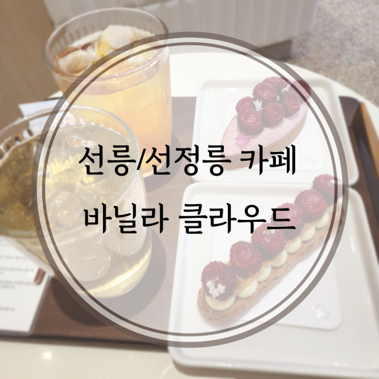  선릉/선정릉 카페, 눈이 즐거워지는 디저트 맛집 바닐라 클라우드