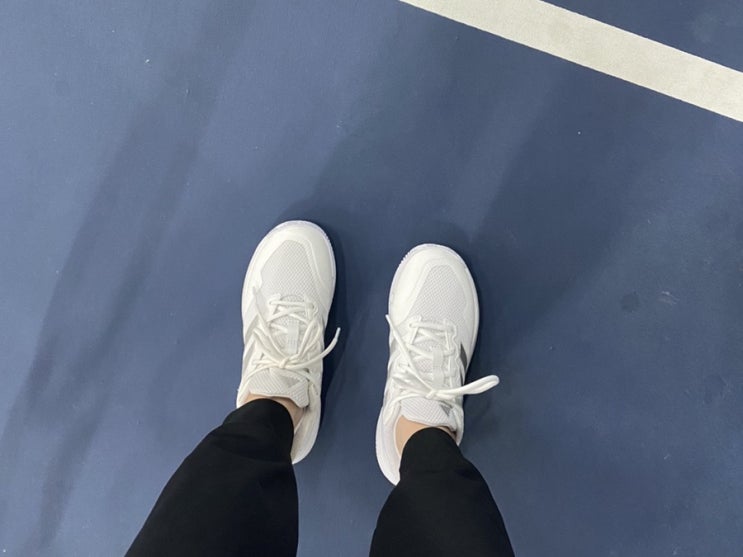여자 가성비 테니스화 내돈내산 신발 추천 ‘아디다스 게임코트 2.0(HQ8476)’ 올코트 운동화