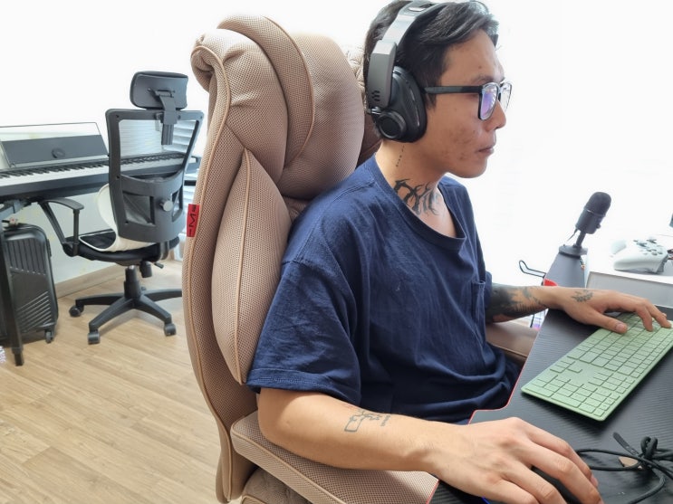  게이밍의자추천 편한 회장님의자같은 편안함이 있는 가성비게이밍의자
