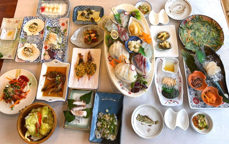  광안리횟집 추천 한상 가득한 맛있는 광안다찌