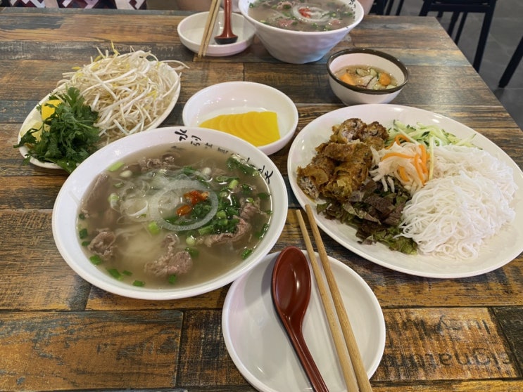  군산 베트남 요리 쌀국수 맛집 티노관