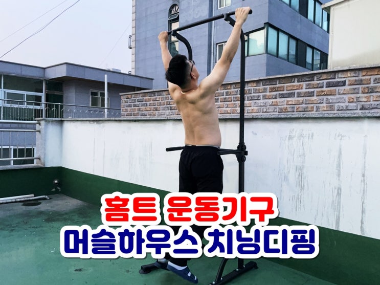  홈트기구 머슬하우스 치닝디핑 턱걸이운동기구