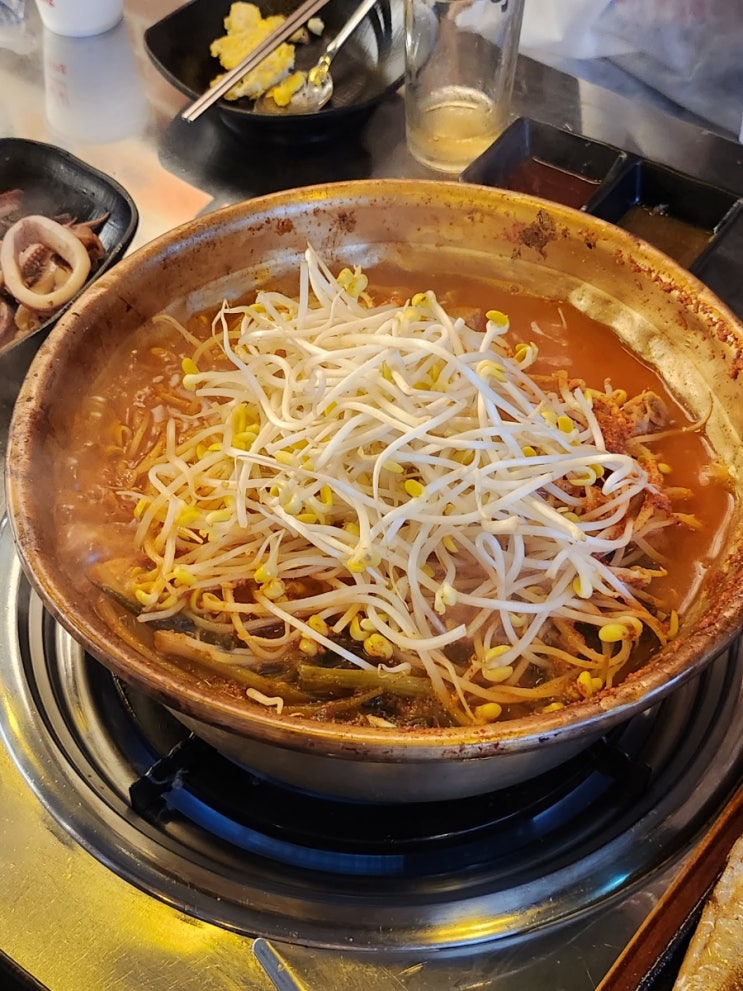  군산 디오션 맛집 조촌동 저녁 양푼갈비스토리