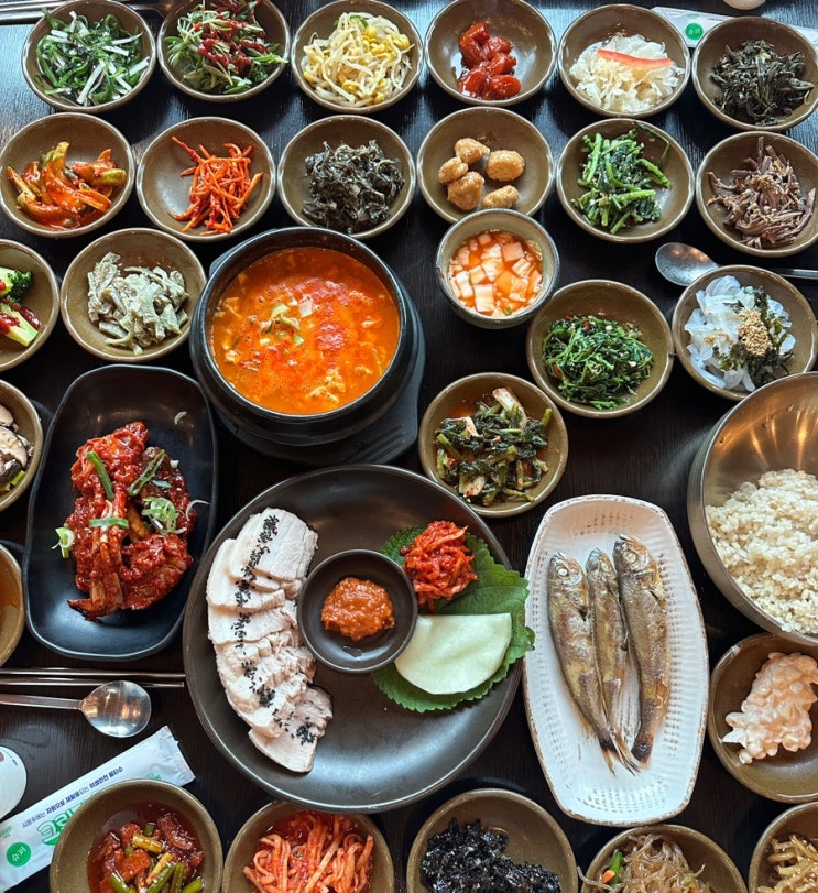  의정부 한정식 맛집 마실 한상 보리밥(메뉴 구성 다양한 건강밥상)