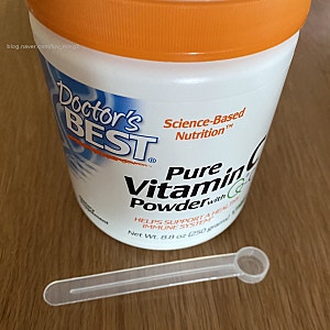 닥터스 베스트 퓨어 비타민C 파우더 리뷰 doctor's best pure vitamin C powder - 비타민C 메가도스
