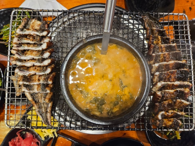 군자 장어 맛집 장원 참숯 민물장어 동네 주민 맛집