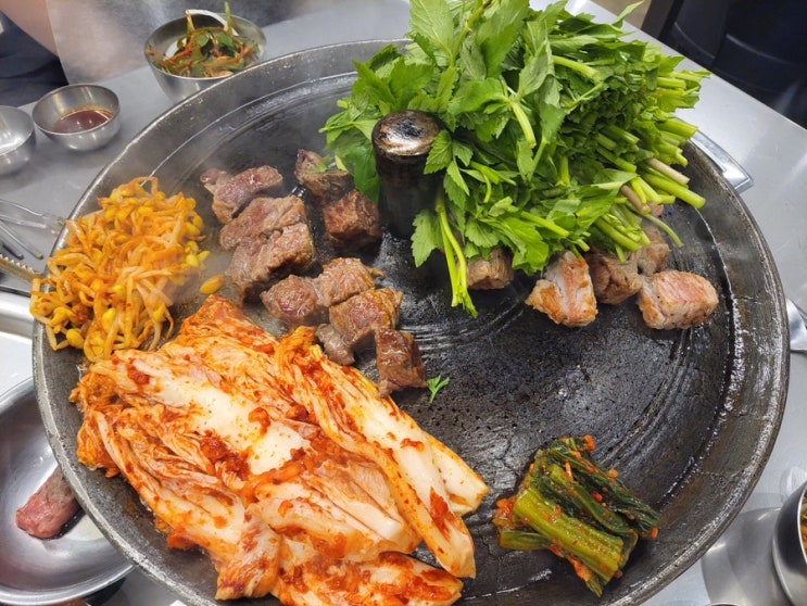  나주혁신도시 목구멍] 미나리삼겹살 맛집 ‼️