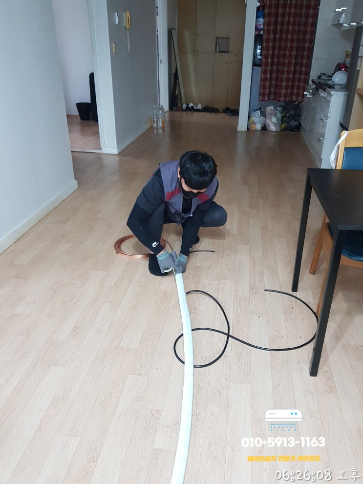  오산에어컨설치를 진행한 냉난방 시스템 전문가