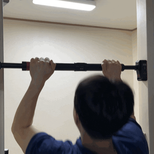  [홈트] 상체 운동으로 추천하는 가정용 턱걸이봉 : 멜킨 문틀철봉