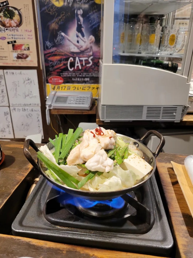  후쿠오카 현지맛집 [하카타멘모츠야] 1인용 모츠나베 혼밥 내돈내산, 웨이팅 및 주문꿀팁