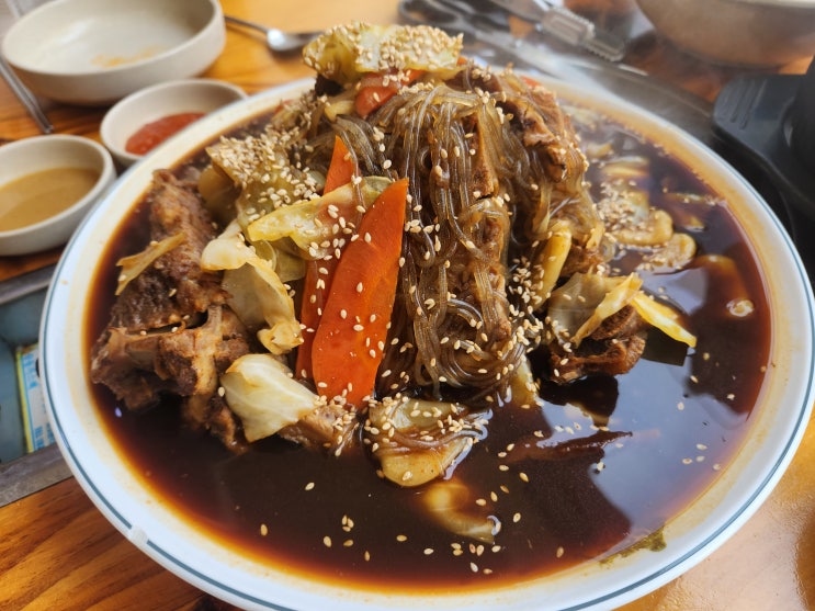  염창역 맛집 조마루감자탕 강서점 간장뼈다귀찜 내돈내산 후기!