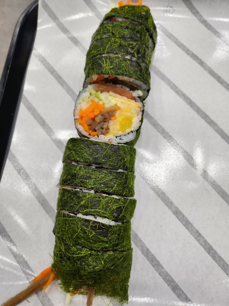  동남지구김밥 / 추억의 그맛 용암동 미쁘당