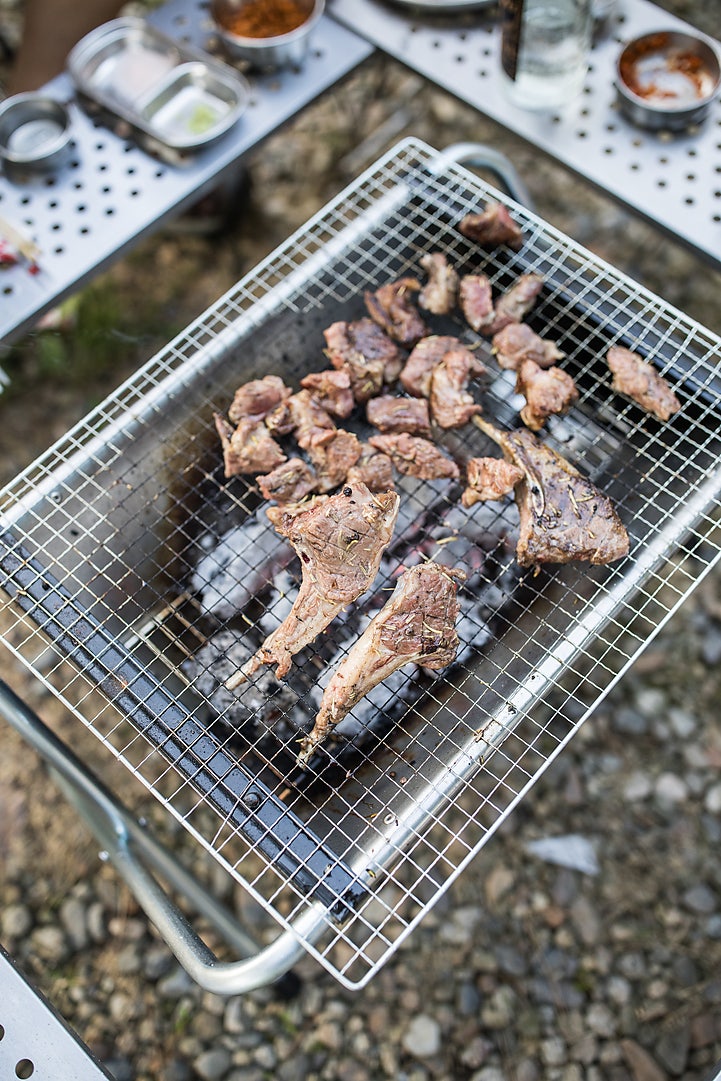  캠핑 음식 밀키트 양고기 맛있는 양갈비 양은젊다 추천