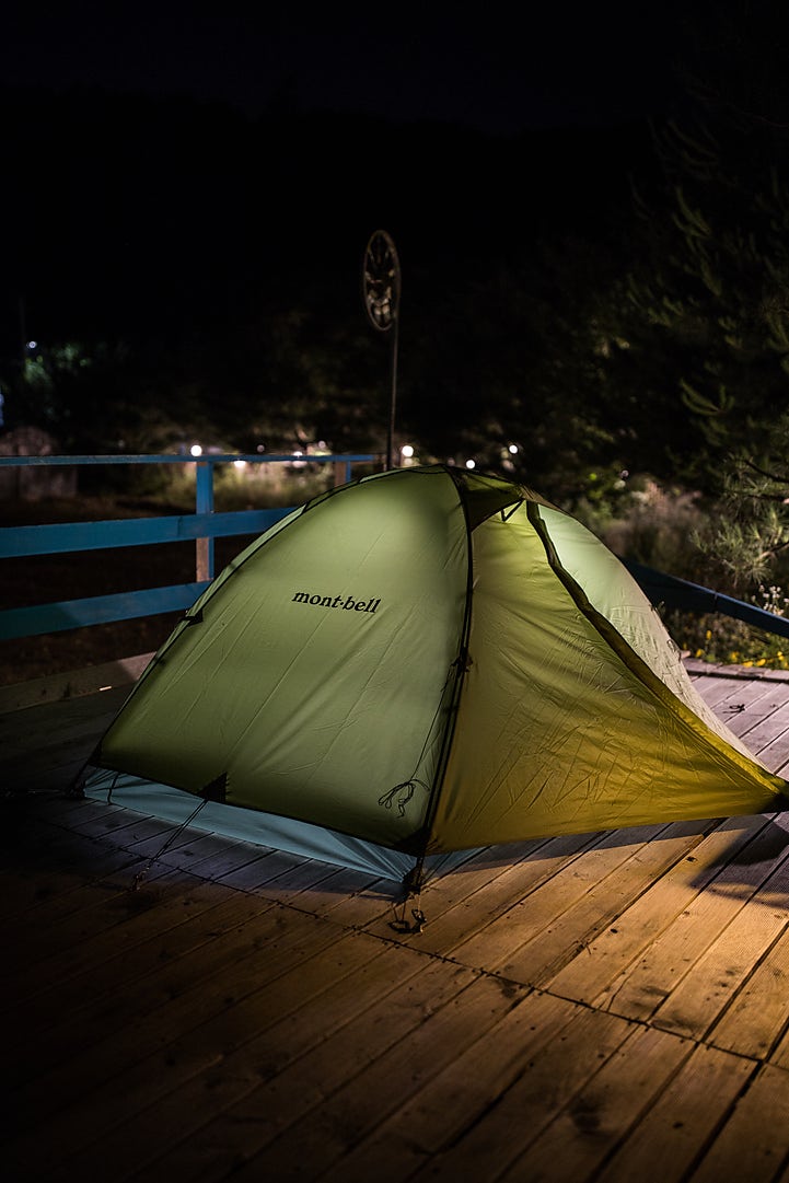 2인용 경량 텐트 추천 몽벨 크로노스 돔 2 백패킹 텐트