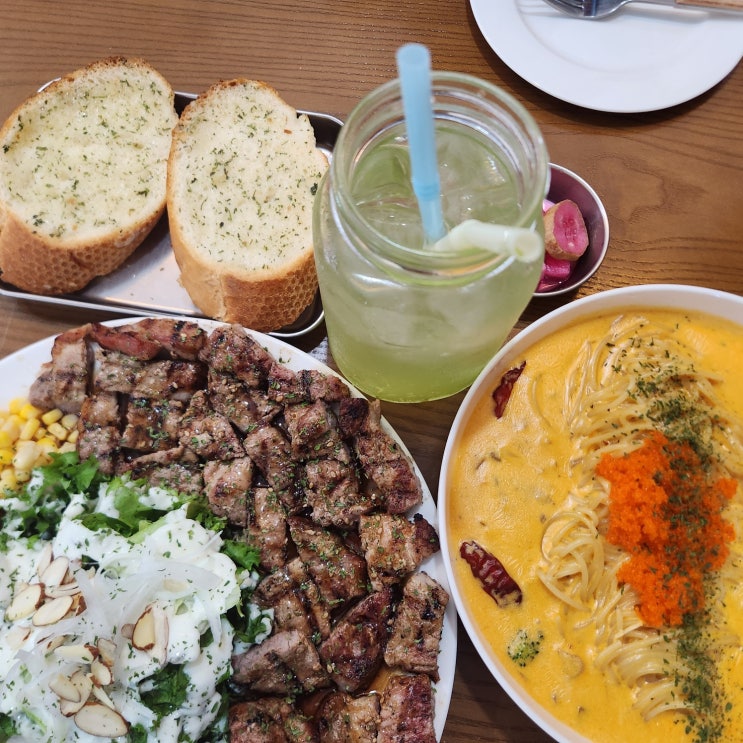  경산 옥산동 맛집 목살스테이크샐러드가 맛있는 경산 배달맛집 파스토랑