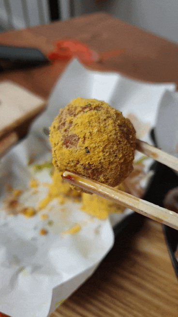  배곧 타코야끼 누누타코야끼 크기부터 남달라