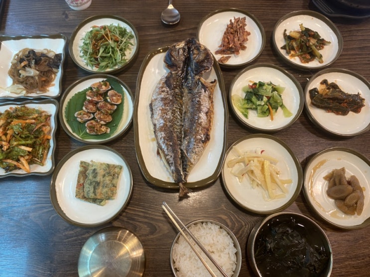  수서 꼬막 고등어구이 한정식 맛집 수서역 벌교한상