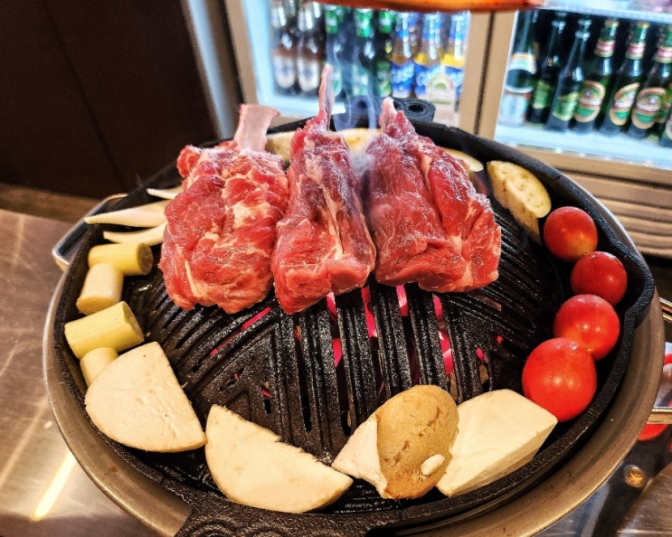  구디역맛집, 의영이네양갈비, 분위기 좋은 구워주는 구로 고기집