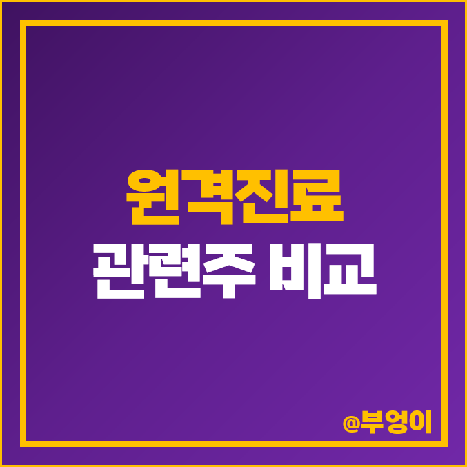 비대면 원격진료 관련주 : 마크로젠, 소프트센 주식 PER 주가 시가총액 순위 비대면 원격진료 관련주 : 마크로젠, 소프트센 주식 PER 주가 시가총액 순위