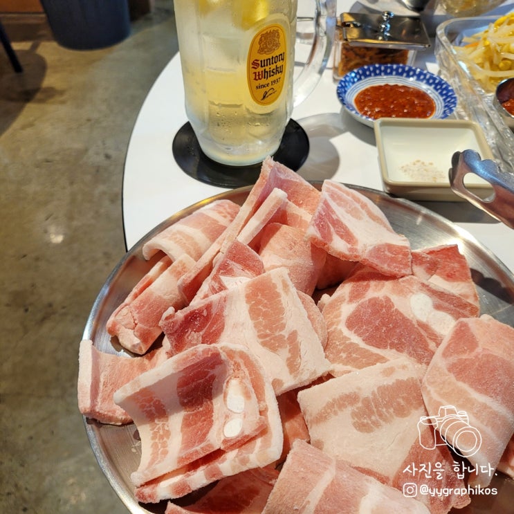  [서울시 마포구 상수동] 상수역 냉삼 맛집, 홍대 고기집 - 라라냉삼 라라음악사