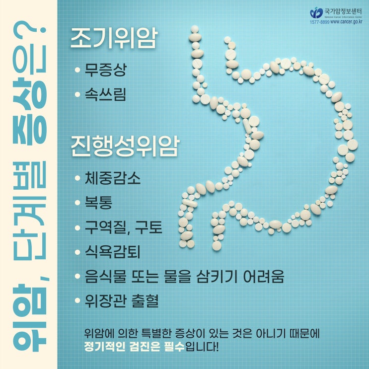  위암, 단계별로 나타나는 증상은 무엇일까?