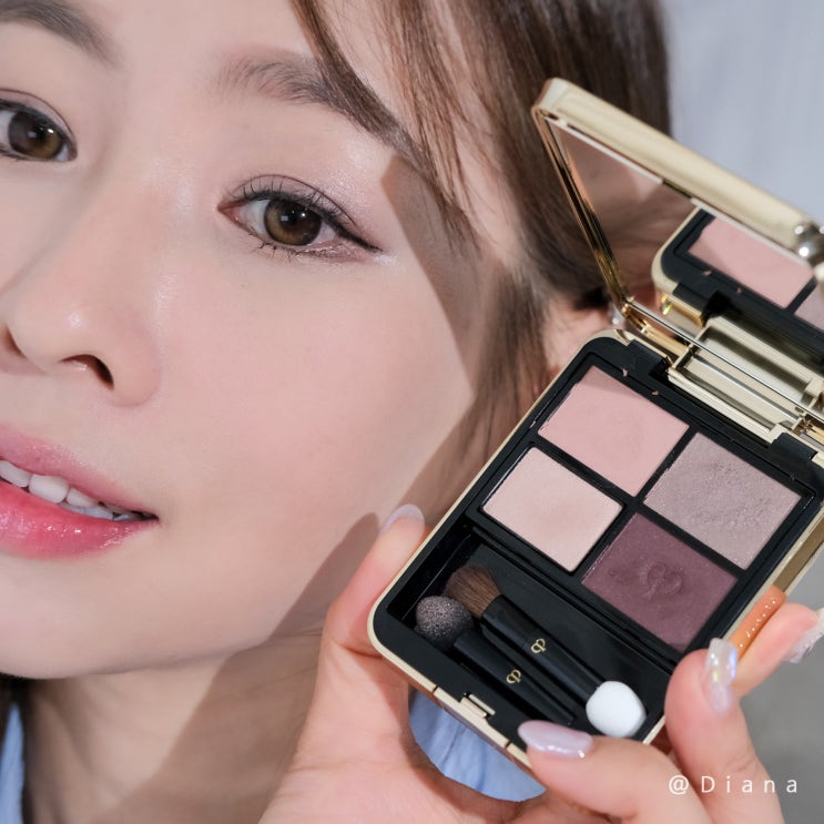 끌레드뽀 보떼 아이 컬러 쿼드 루미너스 아이 섀도우 팔레트 활용 럭셔리 쿨톤 메이크업 끌레드뽀 보떼 아이 컬러 쿼드 루미너스 아이 섀도우 팔레트 활용 럭셔리 쿨톤 메이크업