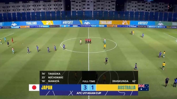 2023 AFC U-17 아시안컵 8강 일본 vs 호주