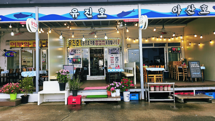  강화도 횟집 유진호에서 밴댕이